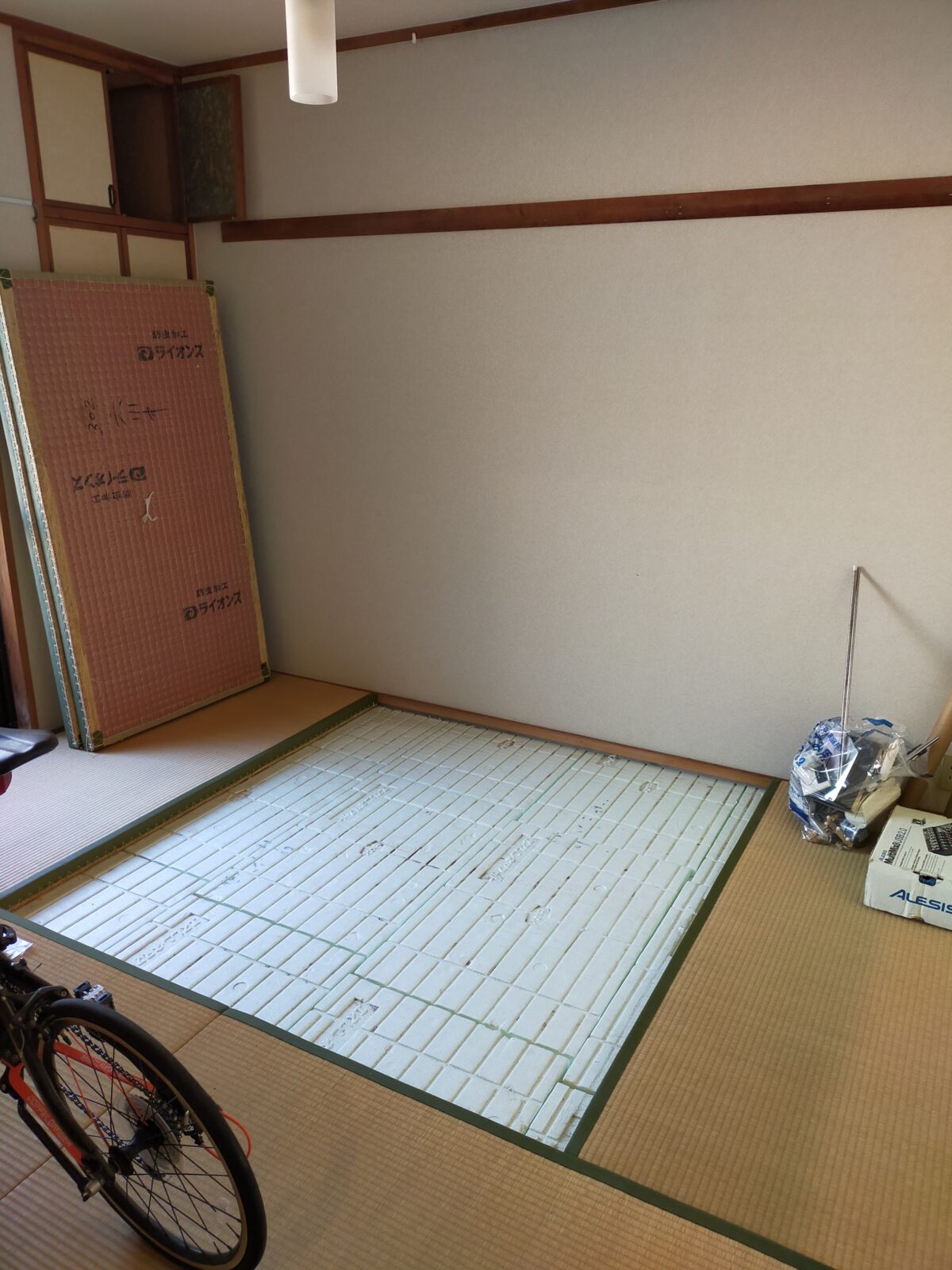 防音工事スタート